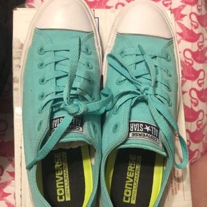 Converse Chuck II/Lunaron aqua unisex, M 7.5/W9.5